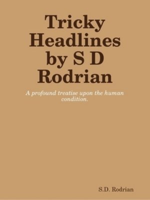 cover image of Tricky Headlines 1 / S D Rodrian